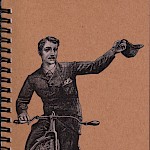 Eberhardt Press - Hello! Lined Bike Notebook