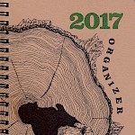 Justseeds Artists' Cooperative, Eberhardt Press - 2017 Justseeds & Eberhardt Press Organizer (Large Size)