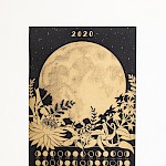Nina Montenegro, Sonya Montenegro - 2020 Lunar Phase Calendar Poster