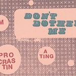 Hope Amico - Don't Bother Me Postcard