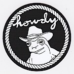 Alyssa Giannini - Howdy Frog Cowboy Sticker
