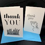 Toast Cards - Thank You Greeting Card 2-Pack
