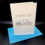 Toast Cards - I Miss You Greeting Card