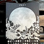 Nina Montenegro, Sonya Montenegro - 2023 Lunar Phase Calendar (Art-Print Poster)