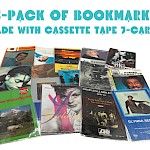  - J-Card Bookmarks (Vintage Cassette Cover Art Grab Bag)