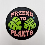Alyssa Giannini - Friend To Plants Sticker