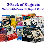  - Cassette Art Fridge Magnet Grab Bag