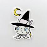 Deth P. Sun - Witch Cat Sticker