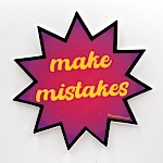Hope Amico - Make Mistakes Sticker
