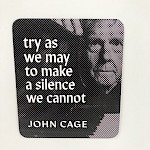 Impeller Press - John Cage Silence Sticker