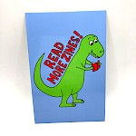 Dave Hankins - Read More Zines Postcard